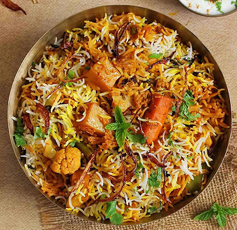 veg briyani